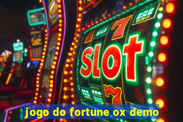 jogo do fortune ox demo